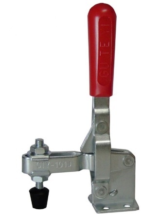 Vertikalspanner / Senkrechtspanner - Haltekraft: ca. 185 kg bzw. ca. 1.800 N