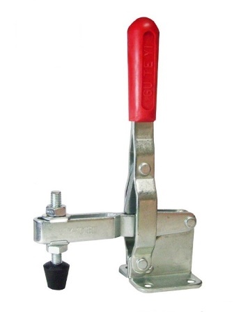 Vertikalspanner / Senkrechtspanner - Haltekraft: ca. 360 kg bzw. ca. 3.600 N